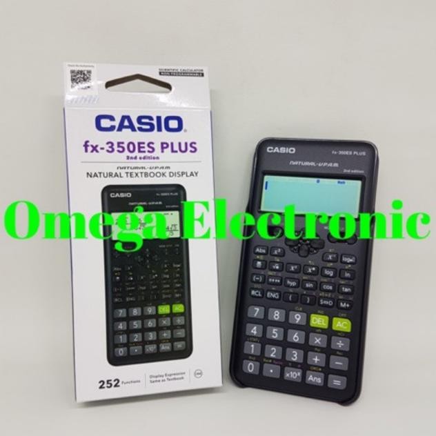 

Casio Calculator Scientific FX 350 ES PLUS - Kalkulator Casio Sekolah Kuliah FX-350ES PLUS Nugi
