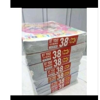

buku tulis 38 lembar you( merk kiky) 1 pack 10 buku Nugi