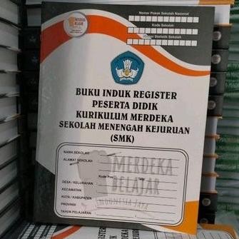 

BISA COD/BUKU INDUK REGISTER SISWA SMK KURIKULUM MERDEKA Nugi