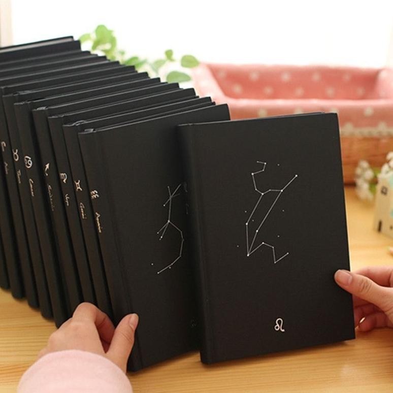 

Notebook Diary A5 Hard Cover Zodiac Catatan A5 Garis Buku Tulis - 8579 Nugi