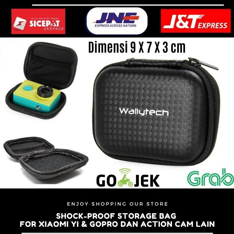 Tas Kecil Action Camera Xiaomi Yi Gopro Storage Bag Hardcase kamera yi cam Nugi