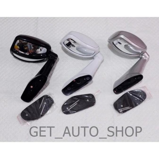 Spion Kap Mesin Mobil Fortuner Fender Mirror Toyota Fortuner Silver Gs