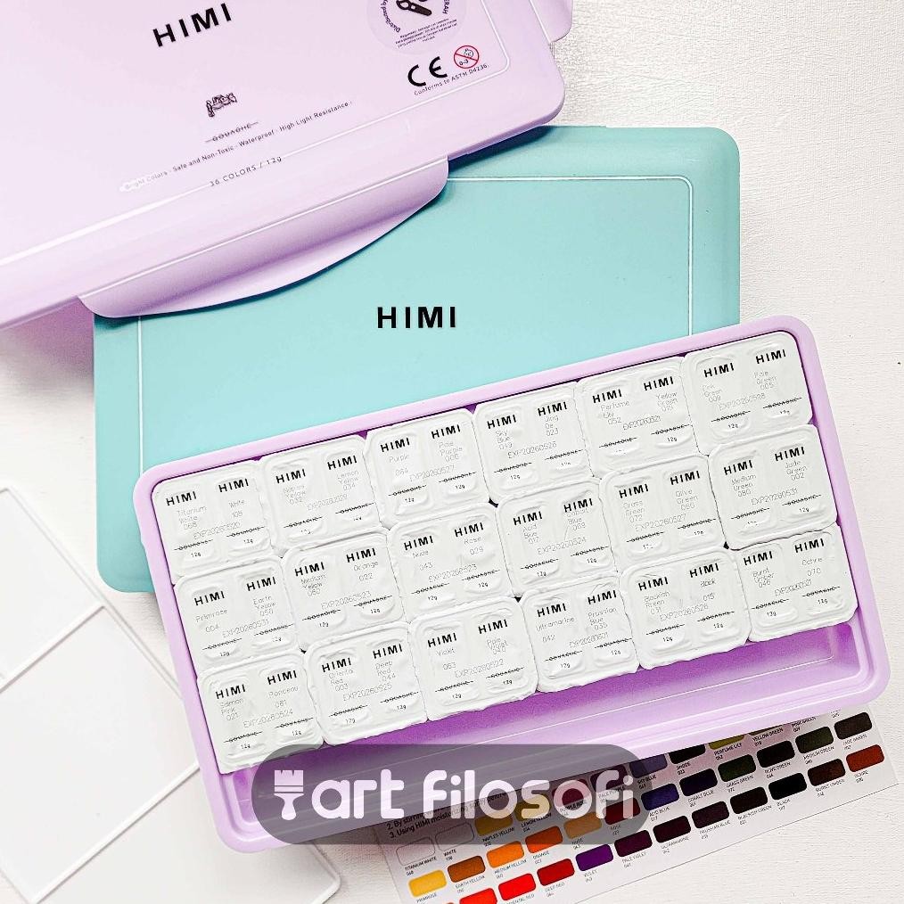 

Miya Himi Gouache 36c & 48c 12gr Berkualitas Tinggi Nugi