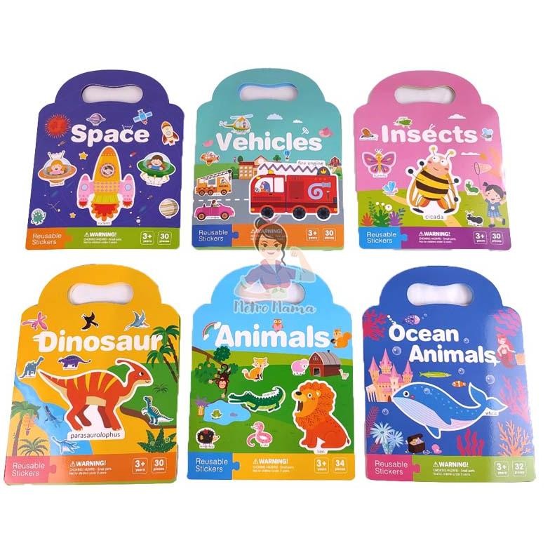 

Reusable Stiker Book Waterproof/Buku Stiker Anak Dan Aktivitas Murah Nugi