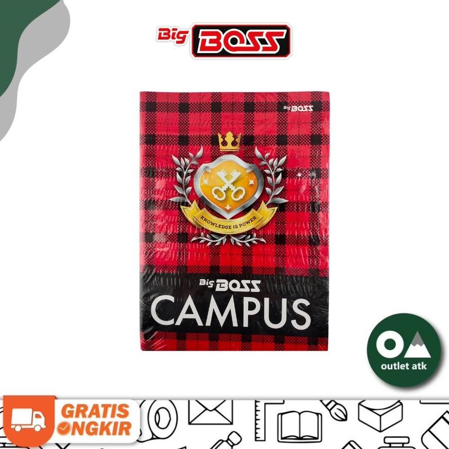 

Buku Tulis Campus Boxy SIDU Big Boss 50 Lembar Isi 10 per pack Nugi