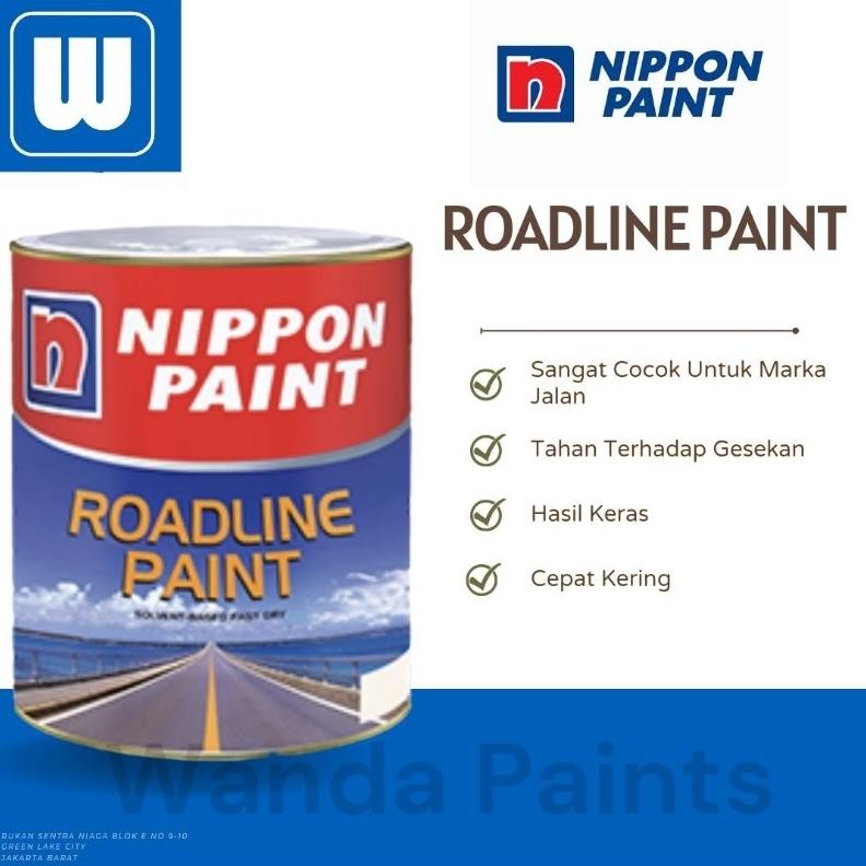 

NIPPON ROADLINE PAINT (1 KG) / Cat Marka Jalan Nugi