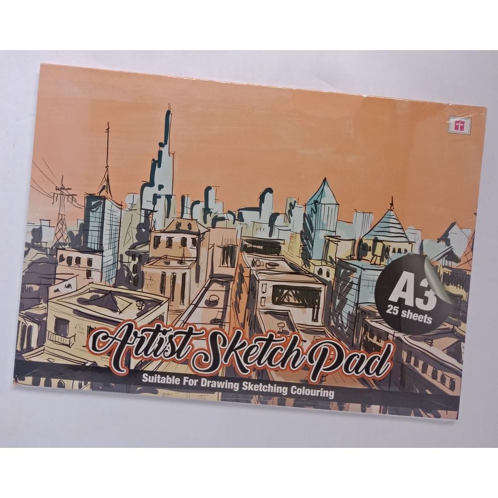 

Sketchbook A3 buku gambar tebal ukuran A3 25 Lembar Nugi