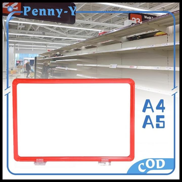 

A4/A5 Pop Up Frame Promo Frame Promosi Dengan Base Magnet Stand