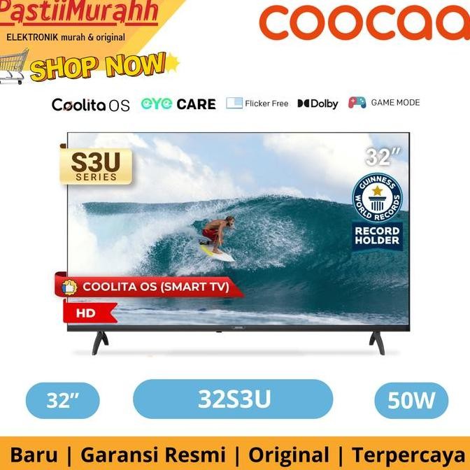 LED COOCAA SMART TV DIGITAL 32S3U || DIGITAL SMART TV COOCAA 32 inch || TV COOCAA SMART 32S3U || LED