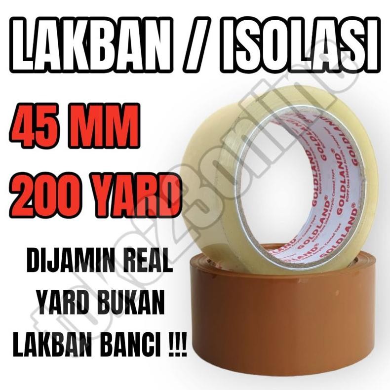 

Rd1- Lakban 45Mm 200Yard / Isolasi 45Mm 200Yard / Lakban 45 Mm 200 Yard / Isolasi 45 Mm 200 Yard
