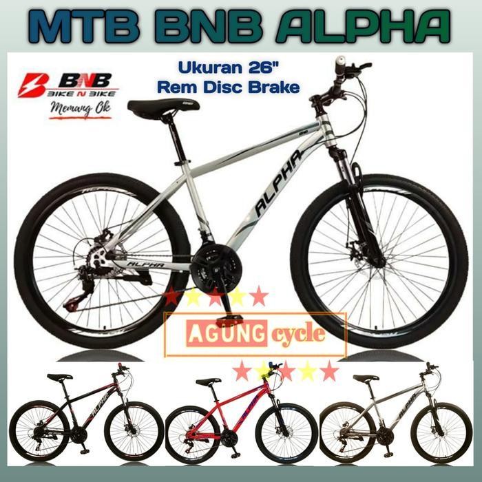 SO SEPEDA GUNUNG MTB BNB RAZOR 26 INCH 24 SPEED