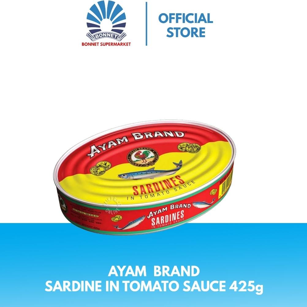 

NO_MORE Ayam Brand Sardines in Tomato Sauce 425g 9556041601214