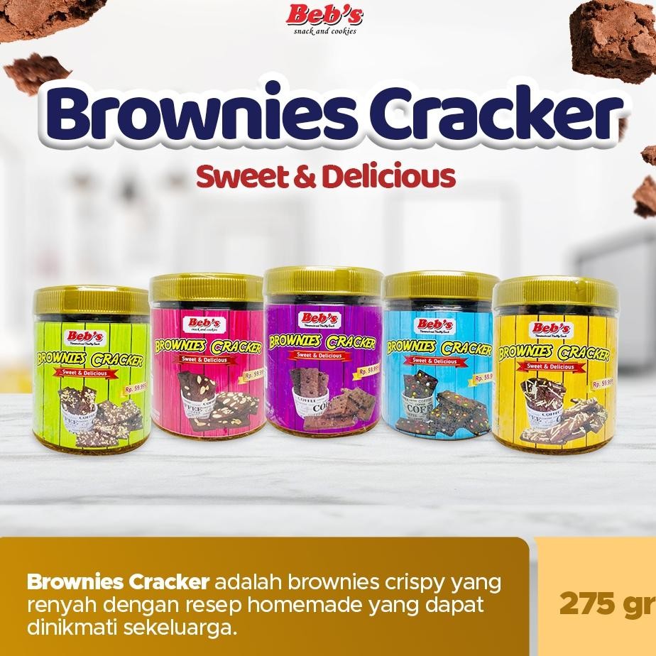 

Brownies Craer Keripik Brownies Cemilan Viral Kekinian Crispy Crunchy Dan Isi Lebih Banyak Best Quality