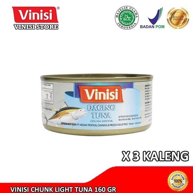

NO_MORE Paket 3 Kaleng Vinisi Chunk Light Tuna 160 Gr