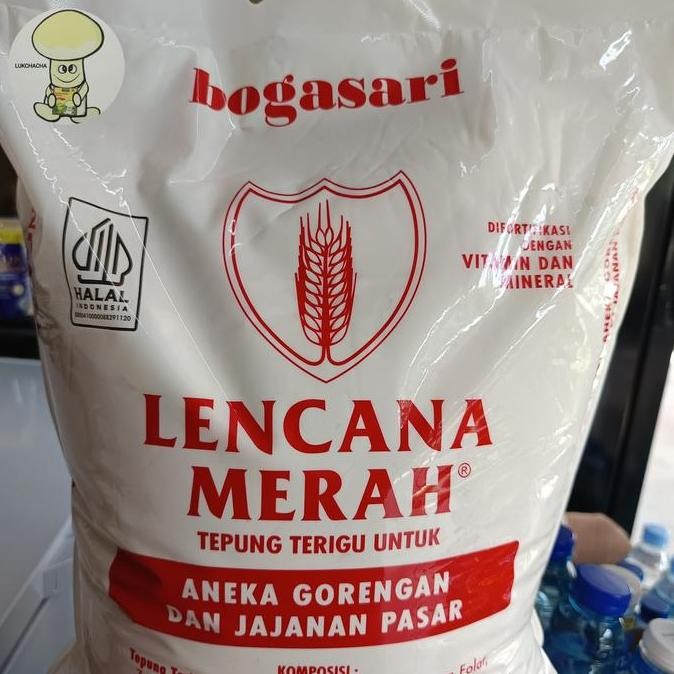 

Stok Baru TERIGU LENCANA MERAH KEMASAN 5KG