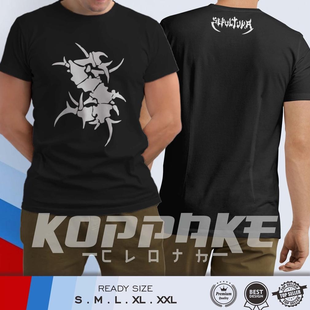 Promo Kaos Band Sepultura Baju Musik