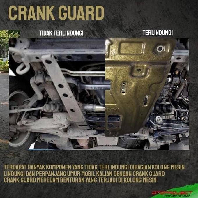 Crank Guard / Cover Pelindung Bawah Mesin Otoproject XL7 2020