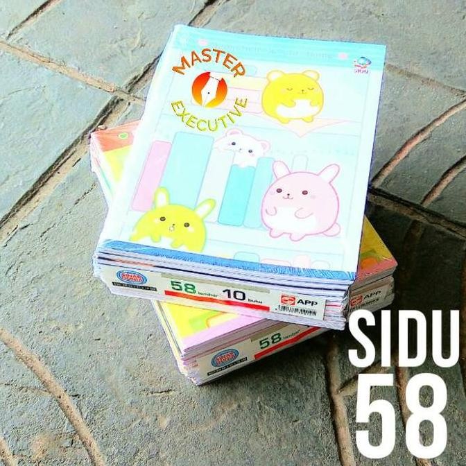 

READY SIDU SINAR DUNIA BUKU TULIS 58 LEMBAR SDU EB 58 - ISI 10 BUKU