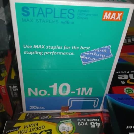 

Isi Staples Max No 10 Kecil 1 Dus