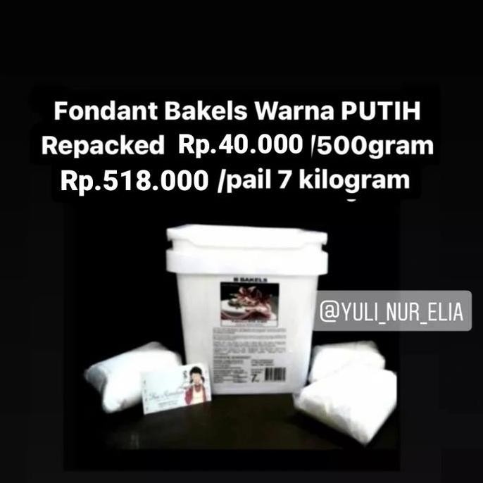 

New Bakels Putih Buttercream Icing 7Kg | Bahan Kue Dekorasi Pail