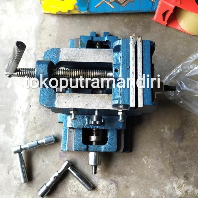 Ragum Silang 3"/ Vice Cross 3" Ragum Slide Cross / Catok Bais Silang