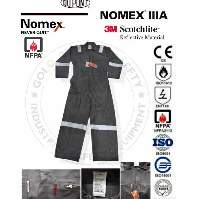 New Coverall Nomex 3A Safety Wearpack Nomex Iiia Wearpack Frc Nomex 3A