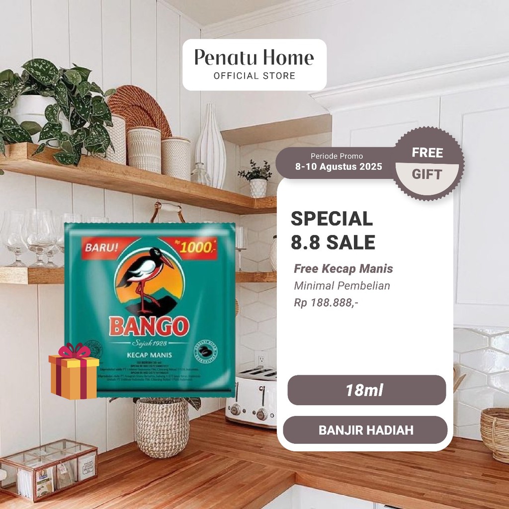 

[ Penatu Home ] FREE KLAIM GIFT | KECAP BANGO 18Ml