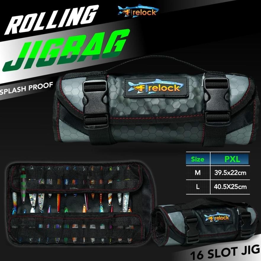 Firelock Jig Bag Roll | TAS Metal Jig | Tempat Metal Jig