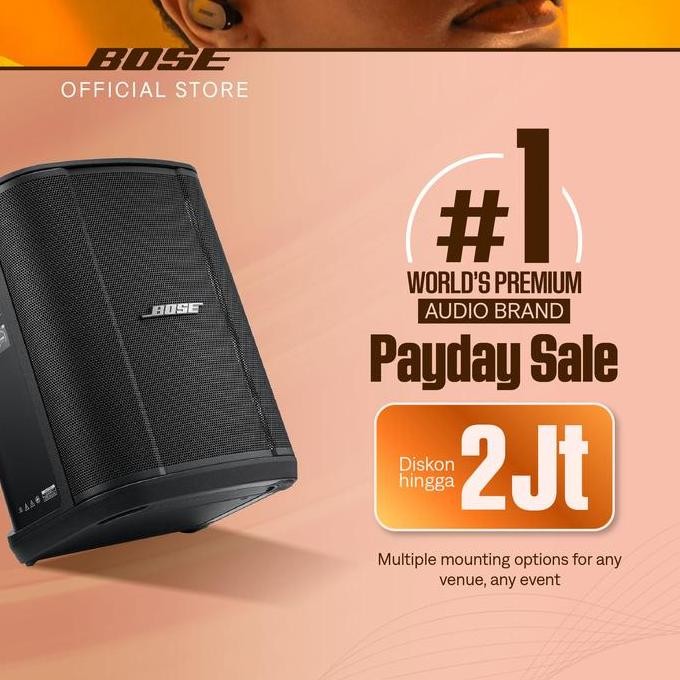 BOSE S1 PRO+ PORTABLE BLUETOOTH WIRELESS KARAOKE PARTY SPEAKER SYSTEM ORIGINAL DAN TERPERCAYA