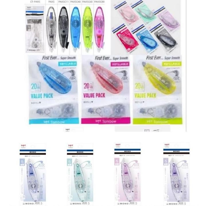 

Tombow Mono Air Monoair Touch Value Pa Correction Tape Reguler Pen Style Set Alat Bonus Refill Pita Kosi Tipex Roll
