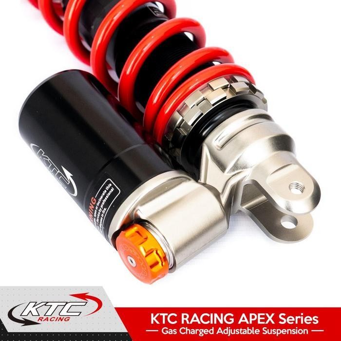 Shockbreaker KTC Apex Series Tabung Bawah Adjustable Mio Beat 300mm Berkualitas