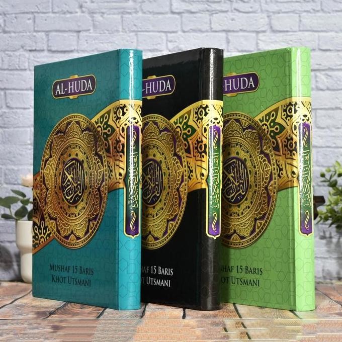 

Al-Quran Al-Huda A4 Mushaf 15 Baris Khot Utsmani Non Terjemah CS