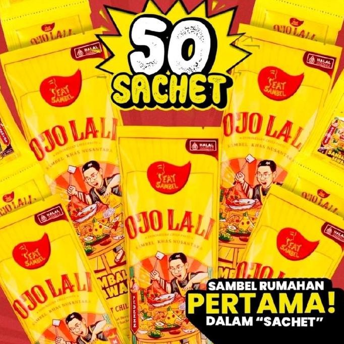 

Promo EatSambel Sambel Bawang Ojolali Sachet 60 pcs | Sambal Bawang Sachetan Praktis Pedas