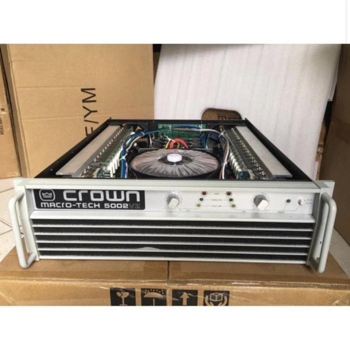 POWER AMPLI CROWN MACRO TECH 5002VZ STEREO 2 CHANNEL 5002 VZ