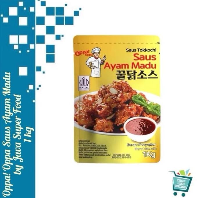 

Promo Oppa Java Honey Chicken Sauce 1kg | Saus Ayam Madu Premium HALAL