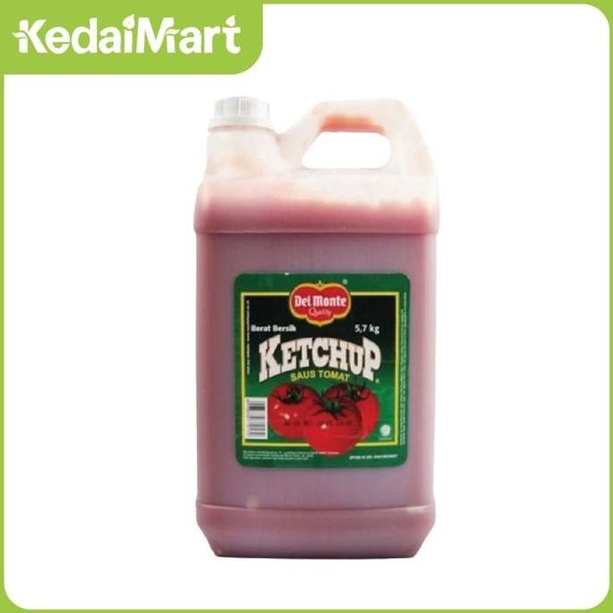 

Promo Delmonte Saus Tomat Jerigen 5.7 Kg - Saus Tomat Asli Untuk Dapur