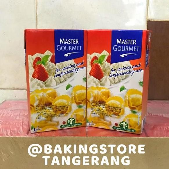 

Promo Cooking Cream Master Gourmet 1 Liter - Cream Masak Krim Kental Paxel