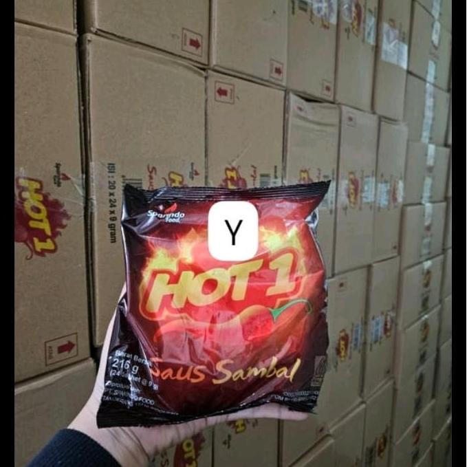 

Promo Saus Pedas Sachet Hot 1 - 20 Pack Mini Isi 10ml - Saus Makanan Pedas