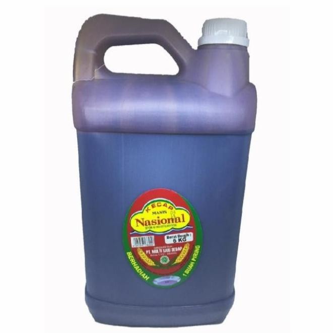 

Promo Kecap Manis Nasional Jerigen 6 Kg | Kecap Lokal Literan Refill