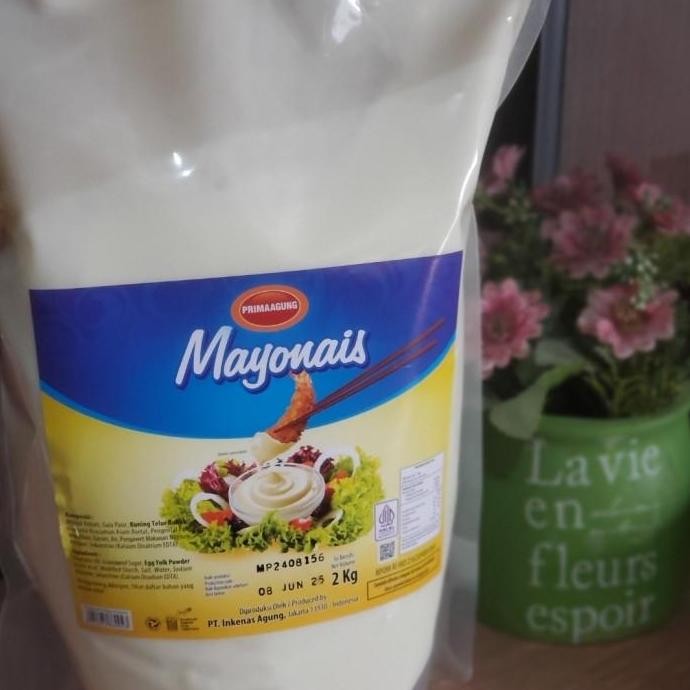 

Promo Primaagung Mayonnaise Original 2kg - Saus Mayones Besar