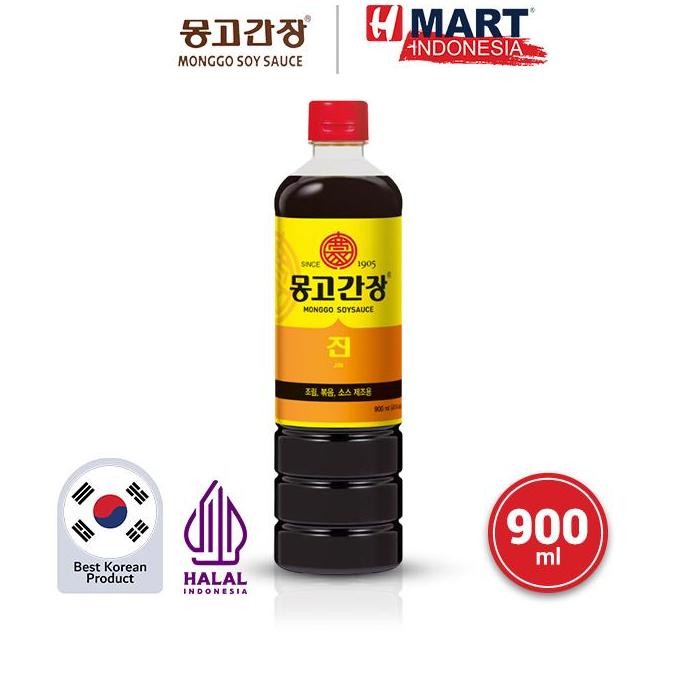 

Promo Monggo Jin Soy Sauce Korea 900ml | Kecap Asin Botol HALAL Korea