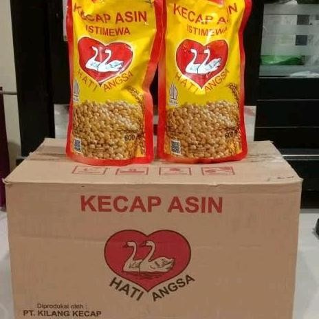

Promo Kecap Asin Angsa Refill 600ml Dus 12
