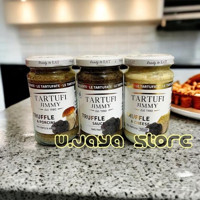 

Promo TARTUFI JIMMY Saus Truffle 180gr - Saus Jamur Truffle Gourmet Italia