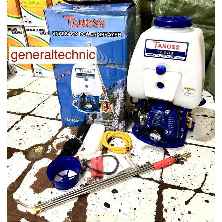 AS Knapsack Sprayer Tanoss TN888 TU26 Mesin Semprot Kabut 3WZ-4 20Liter Mist Sprayer Tanoss TN888 20