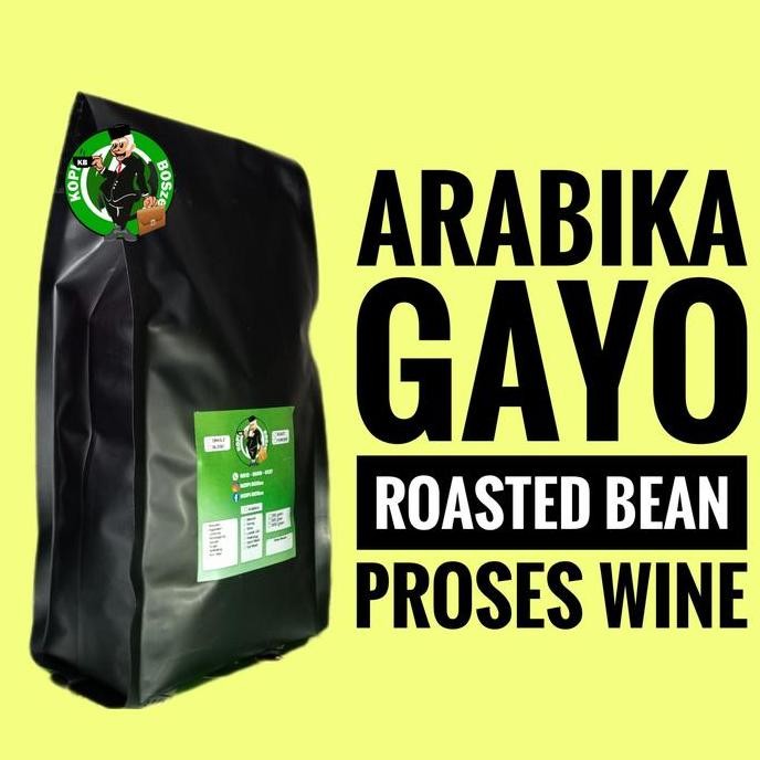 

Biji Kopi Bubuk Arabika Aceh Gayo Wine 1 Kg Premium Roasted Bean