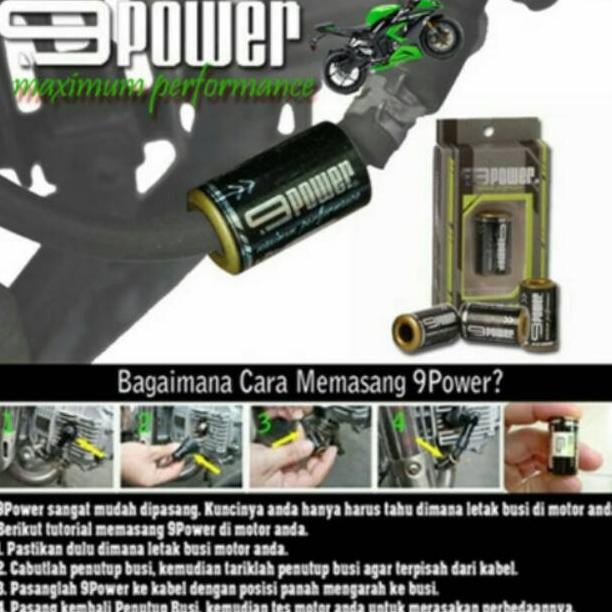 9POWER booster 9 Power Booster, penambah Akselerasi, Tenaga & Hemat BBM aSt