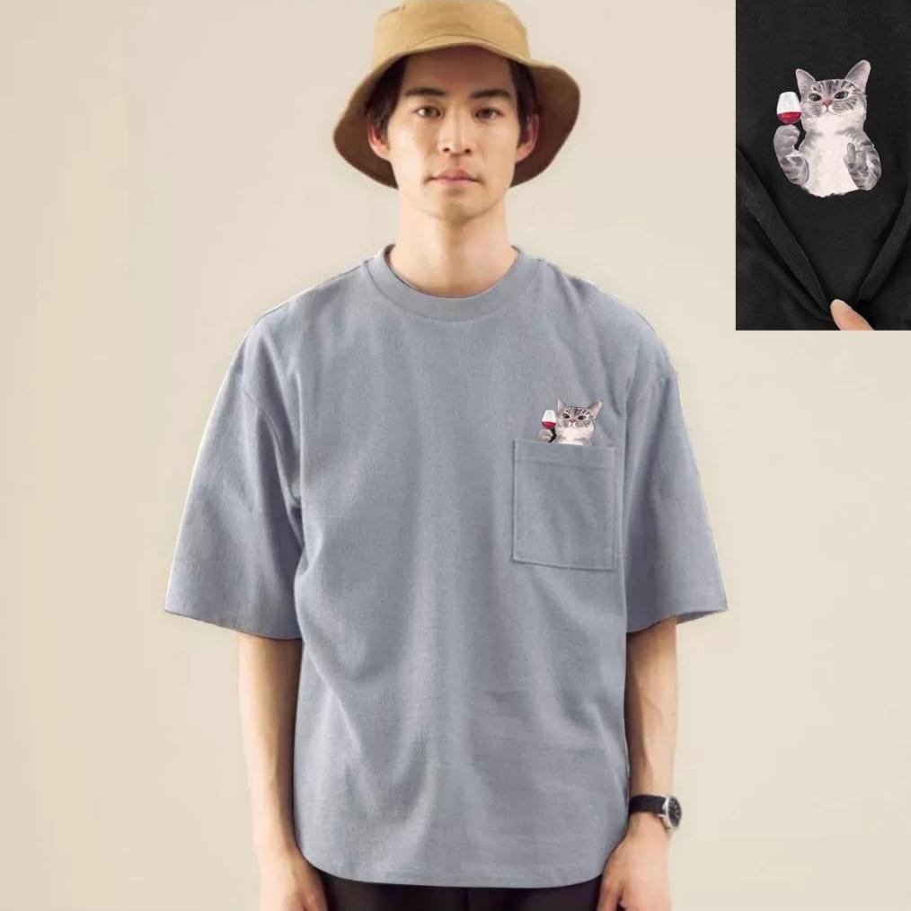 Promo Mokokomo Kaos Ario Grey Baju Oversize Pria Kaos Oversize Pria