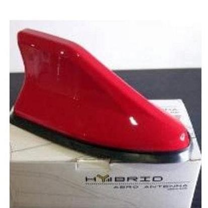 Antena Sirip Hiu Hybrid Red JS Racing / Shark Fin Hybrid aSt