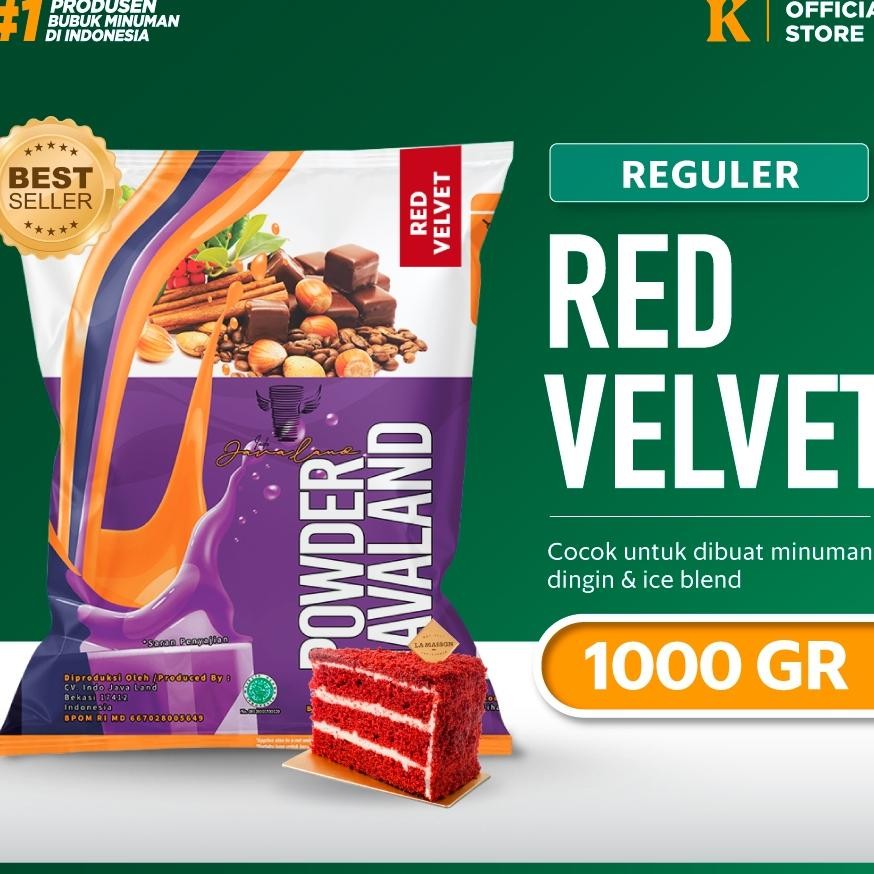 

Bubuk Minuman Bubble Powder Drink Red Veet Javaland 1Kg