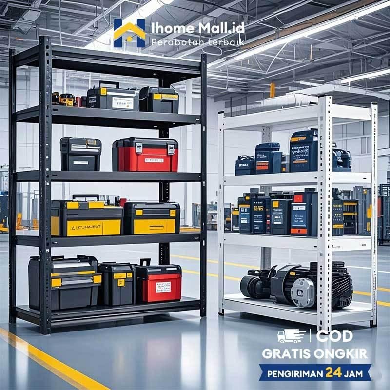 Rak Susun Serbaguna Rak Besi Rak Besi Siku 5 Susun Rak Aquarium Rak Serbaguna Rak Besi Siku